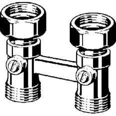 Připojovací kus k otopnému tělesu Viega Profipress s SC-Contur 1096.5 3/4˝ x 50