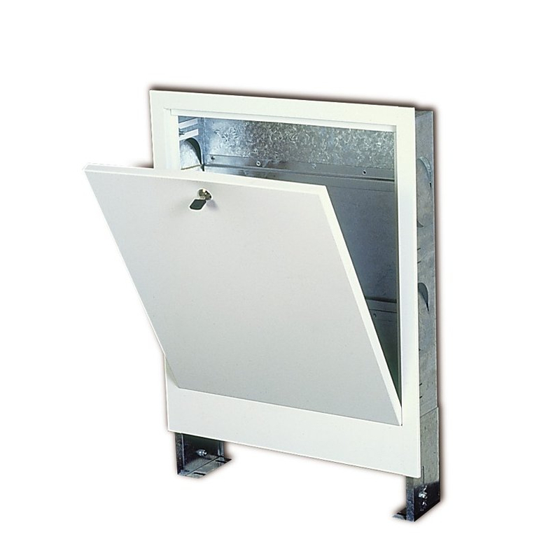 Sestava rozdělovač/sběrač - pro podlahové vytápění - skříň P-KLASIK 1 - 1˝xEK, 2cestný, mosaz IVAR.CS 553 VP