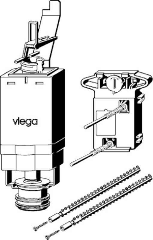 Sada odtokového ventilu Viega 8038.0