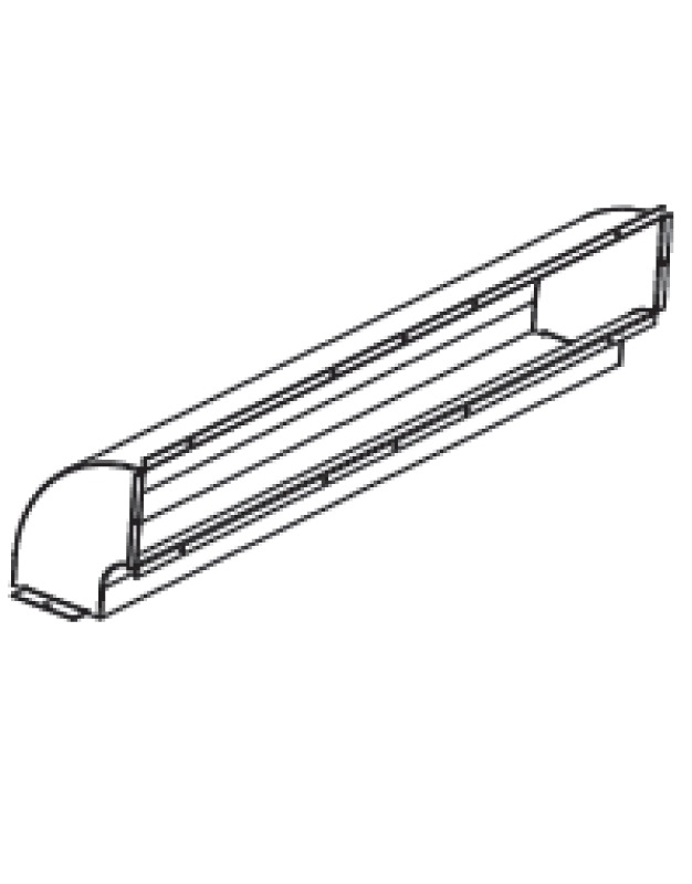 Vyústění pod úhlem 90° - pro IVAR.SLI DC 200 IVAR.FDB1