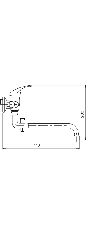 Paneláková baterie 150 mm lékařská páka Metalia 55 chrom