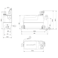 Stanice Grundfos SOLOLIFT2 C-3 CEE 7/7