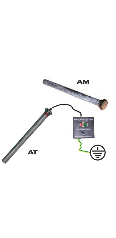 Elektronická ochranná anoda - 2x375mm-1/2˝, nad 1000l IVAR.AE2