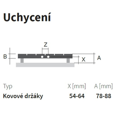 Těleso topné designové Isan Collom 1800 x 298 mm, 593 W, středové připojení s krytkou, sněhově bílá RAL 9016