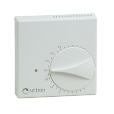 Prostorový termostat - bezdrátový - 2x1,5V AAA, +6 °C až +30 °C IVAR.DTP