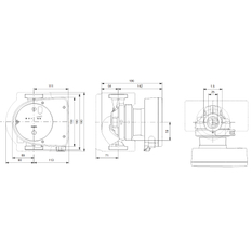 Čerpadlo oběhové Grundfos MAGNA1 25-60 180 1x230V PN10