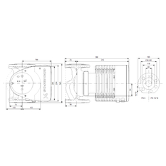 Čerpadlo oběhové Grundfos MAGNA1 65-150 F 340 1x230V PN6/10