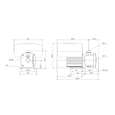 Čerpadlo odstředivé Grundfos CME1-9 A-R-I-E-AQQE S-A-D-N