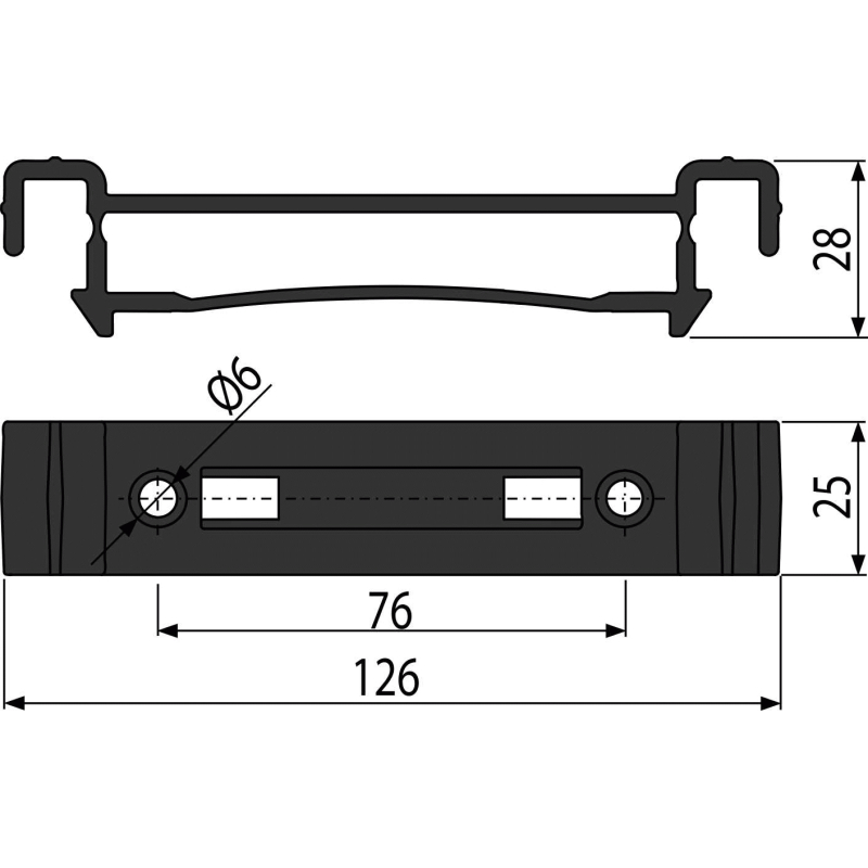 Zámek žlab Alcadrain (Alcaplast) u AVZ102-R102 AVZ-P002