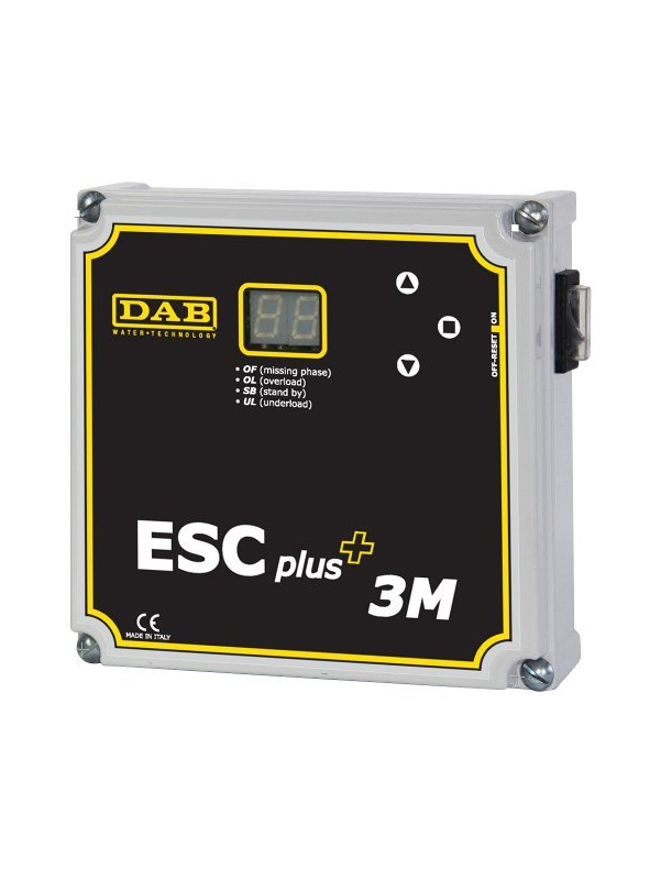 ESC PLUS 3M 220-240/50-60 systém řízení a ochrany pro čerpadla do vrtaných studní *AD* DAB.ESC PLUS