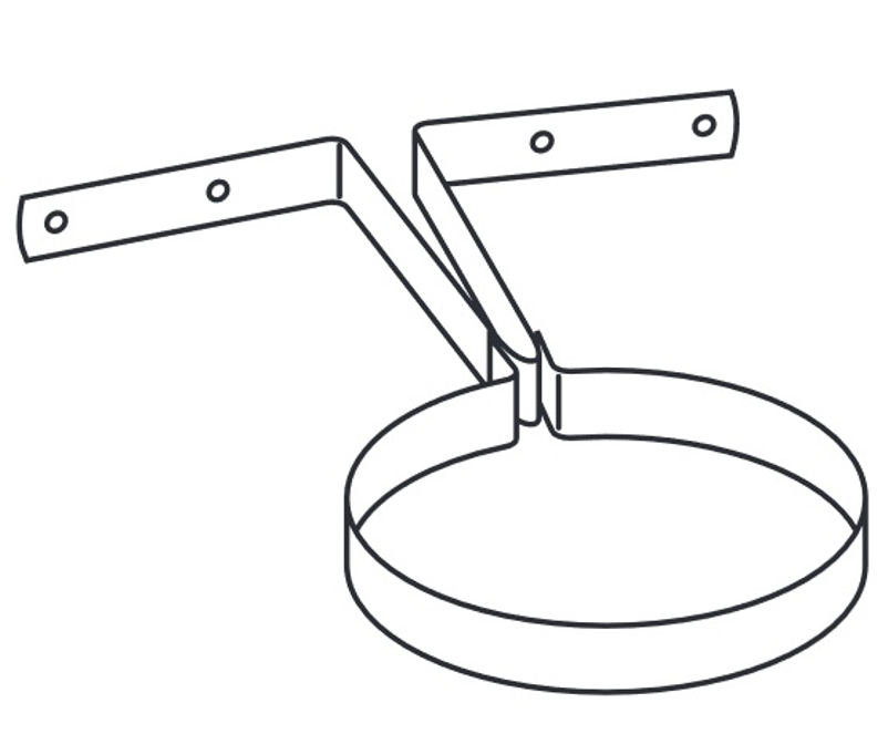 Spona Protherm odkouření pr. 80 mm (balení 5 ks)