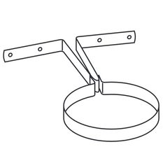 Spona Protherm odkouření pr. 80 mm (balení 5 ks)