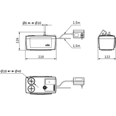 Přečerpávací stanice kondenzátu Wilo Plavis 013-C-2G, 1x100-240V15kW