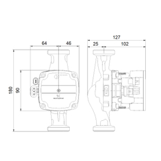 Čerpadlo oběhové Grundfos ALPHA Solar 25-145 180 1x230V 9H