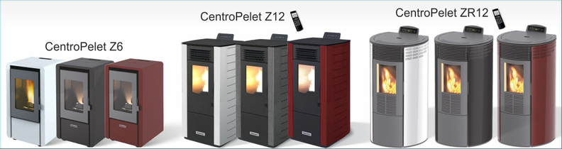 Krbová kamna na pelety Centrometal Centropelet Z 12 kW, bílá