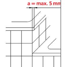 Zkrácená boční stěna vedle vany Kermi Pasa XP PXTVD stříbrná matná/čiré ESG sklo 75 x 160 cm