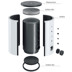 Izolace Dražice Neodul LB PP 120 mm, pro akumulační nádrže NAD 2000 V2
