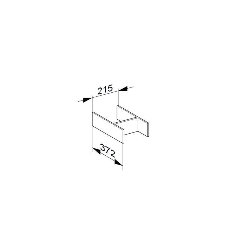 Organizér Keuco Edition 400, 215 x 100 x 372 mm