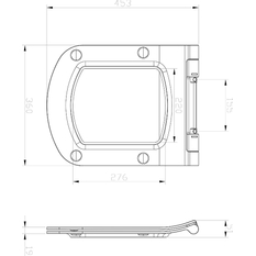 Klozetové sedátko Ravak Classic slim, bílá