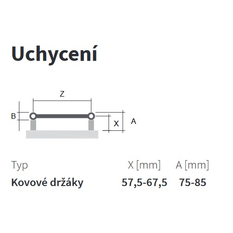 Těleso koupelnové trubkové Isan Aura 1380 x 400 mm, 337 W, klasické připojení, sněhově bílá RAL 9016