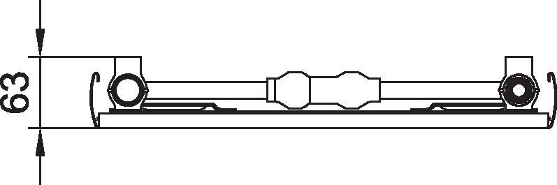 Radiátor vertikální Kermi therm-x2 Verteo Plan PSN 10 univerzální připojení 1800 x 500 mm, 848 W, bílý