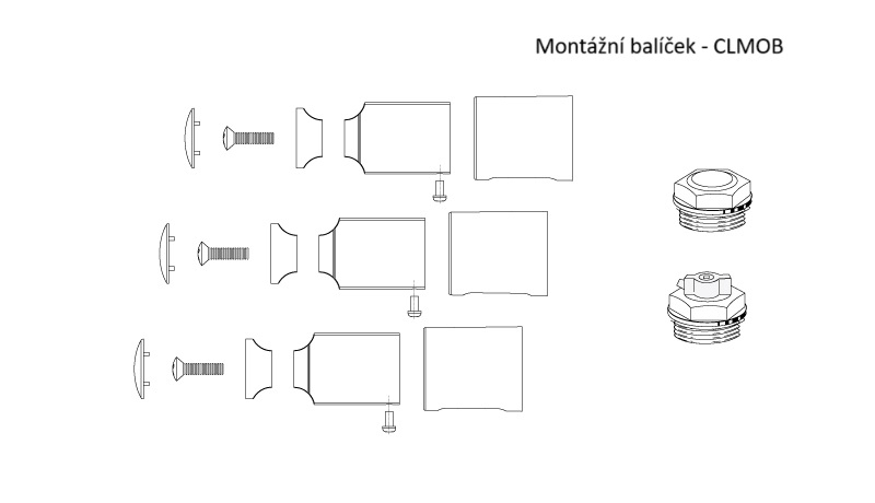 Těleso koupelnové trubkové elektrické Lipovica Cool Electric 1160 x 550 mm, 600 W, termostat vpravo, bílá 550 x 600 W mm, termostat vpravo, , bílá