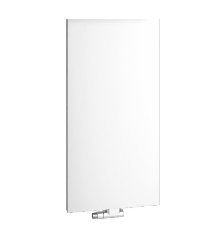 Těleso designové Kermi Rubeo 1525 x 470 mm, středové připojení, 1056 W, bílé