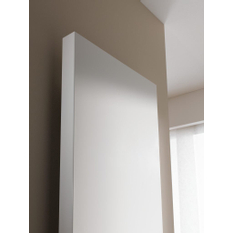 Těleso designové Kermi Rubeo 1525 x 470 mm, středové připojení, 1056 W, bílé