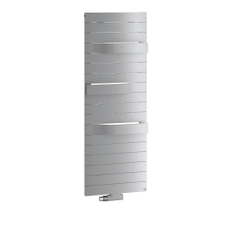 Těleso koupelnové designové Kermi Tabeo středové připojení 1437 x 600 mm, 876 W, stříbrné