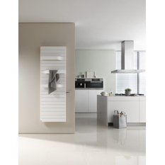 Těleso koupelnové designové Kermi Tabeo-V ventil vpravo 1437 x 750 mm, 1048 W, bílé