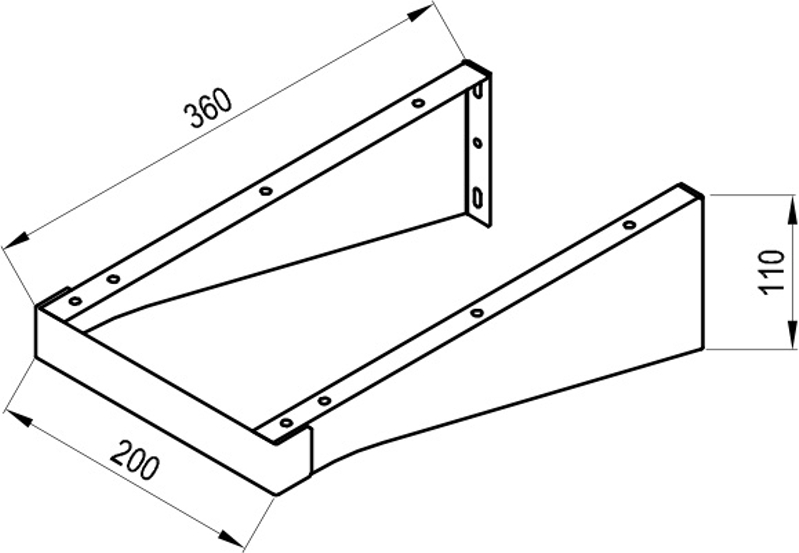 Konzole desky Ravak Balance/Comfort 120