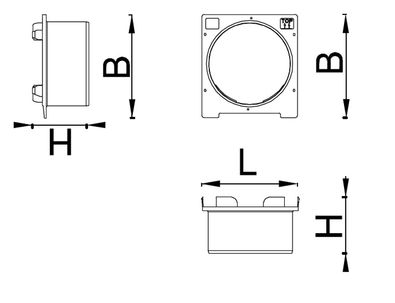 Adaptér šachtový Wavin Q-Bic Plus, DN 600