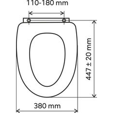 WC sedátko, dýhované MDF, panty kov-chrom