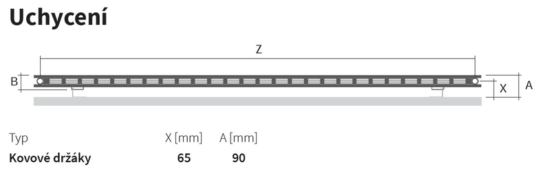 Těleso topné designové Isan Collom Double Horizontal 1000 x 602 mm, 921 W, klasické připojení, sněhově bílá RAL 9016