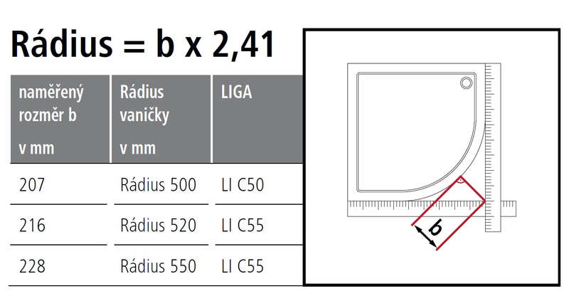 Kout posuvný Kermi Liga LIC50 1/4-kruh stříbrný vysoký lesk, čiré ESG sklo s úpravou 90 x 90 x 200 cm