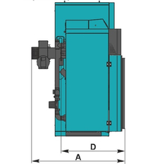 Kotel ocelový teplovodní na pelety Centrometal PelTec 12 kW