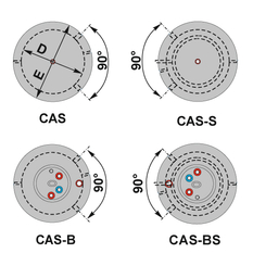 Nádrž akumulační Centrometal CAS-BS 801, 727 l, s vnořeným bojlerem z nerezové oceli pro ohřev teplé užitkové vody a trubkovým výměníkem tepla pro solární panely