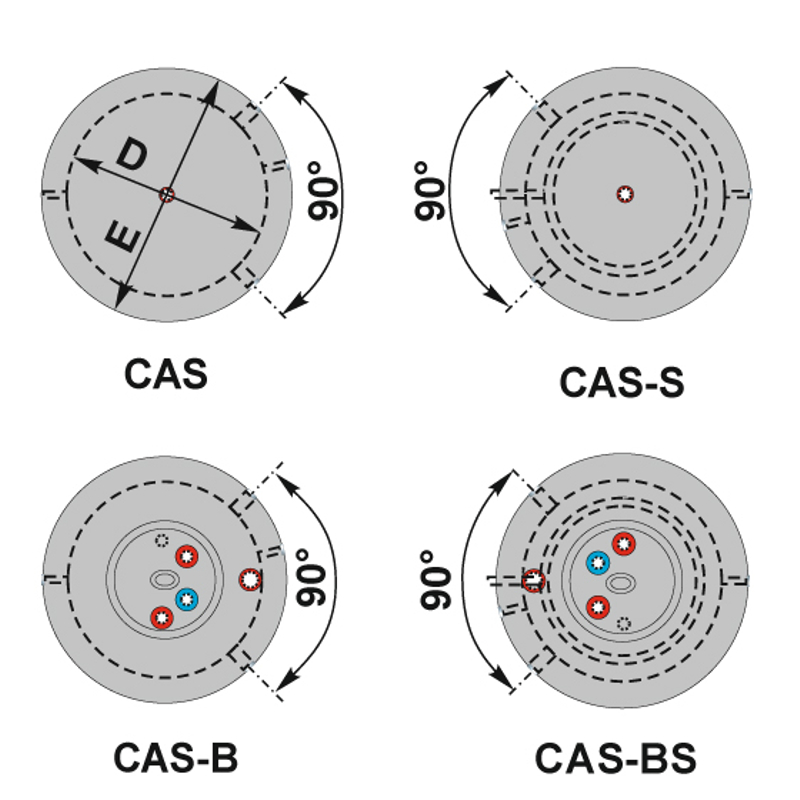 Nádrž akumulační Centrometal CAS-BS 501, 465 l, s vnořeným bojlerem z nerezové oceli pro ohřev teplé užitkové vody a trubkovým výměníkem tepla pro solární panely