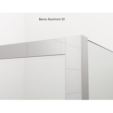 Boční stěna / Walk - in Ronal Top - Line S 1400 x 2000 mm, aluchrom/sklo Durlux