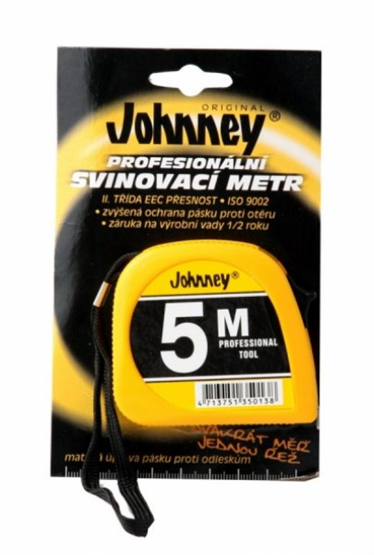 Metr svinovací JOHNNEY KDS 5m x 13mm