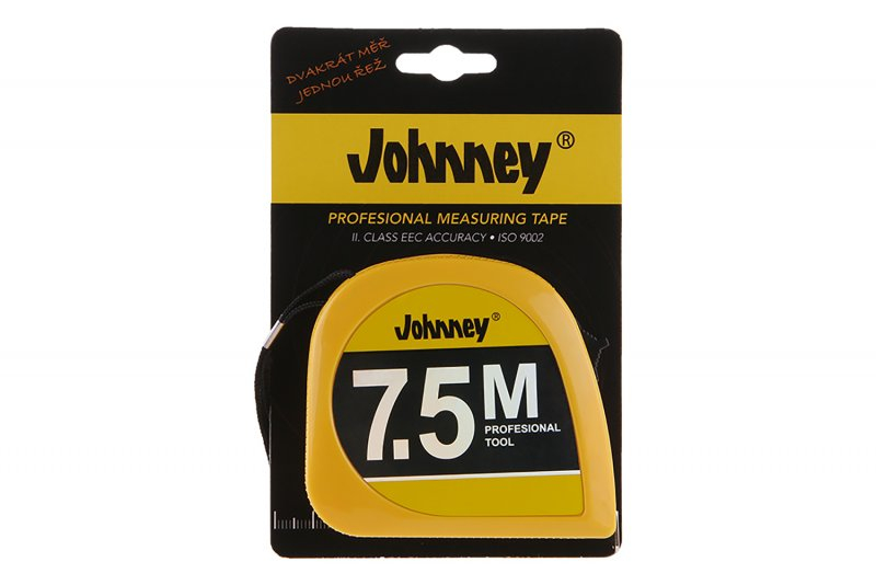 Metr svinovací JOHNNEY KDS 7,5m x 19mm