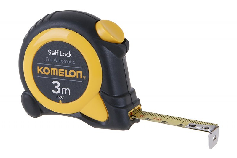 Metr svinovací KOMELON 3m x 16mm SELF LOCK KMC 3036