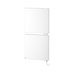 Těleso designové elektrické Kermi Signo-E 1130 x 540 mm, elektrosada WKS vpravo 600 W, bílé