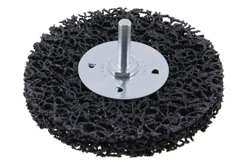 Kartáč rotační radiální nylon 100mm stopka