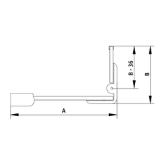 Zástěna Walk-in Wall s otočným křídlem Kermi Pasa XP PXT1L levá, stříbrná vysoký lesk/čiré ESG sklo 100 x 200 cm