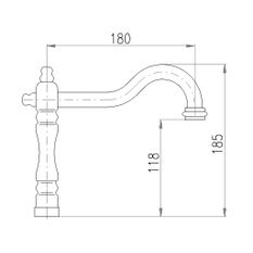 Ramíno kulaté SR0104SM Retro, barva stará mosaz