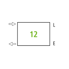 Konvektor Kermi Kompakt KKN10 100 x 2000 mm, 1004W, bílá, s mřížkou, připojení boční vlevo