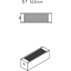 Konvektor Kermi Kompakt Ventil KKV16 100 x 600 mm, 437W, bílá, s mřížkou, připojení boční vlevo