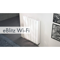 Těleso otopné článkové elektrické Lipovica e-Blitz WIFI 500, 4 články, 750 W, bílá