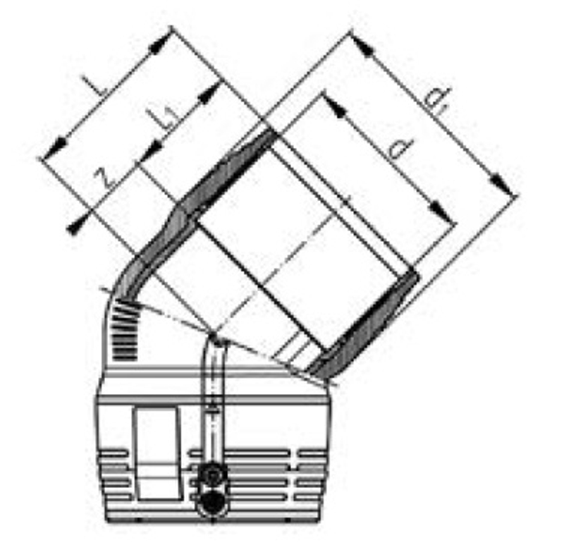 Elektrokoleno 45° Wavin PE100 SDR11, d 32